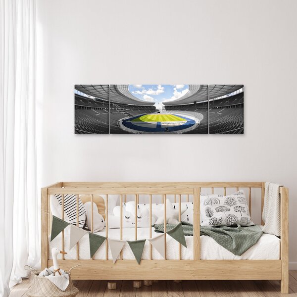 Obraz - fotbalový stadion (170x50 cm)