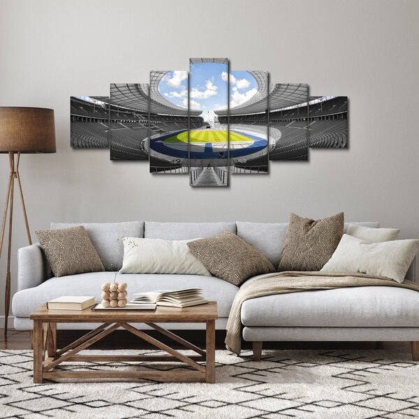 Obraz - fotbalový stadion (210x100 cm)