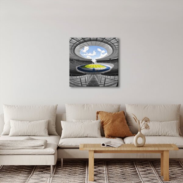 Obraz - fotbalový stadion (30x30 cm)