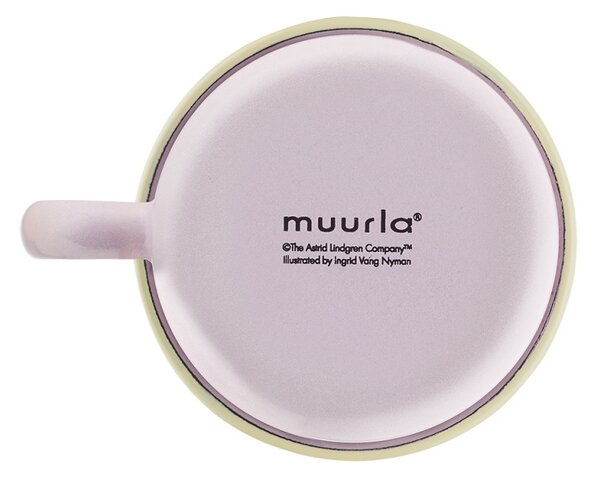 Muurla Hrnek Pippi Fruits 2,5 dl, smalt / růžový