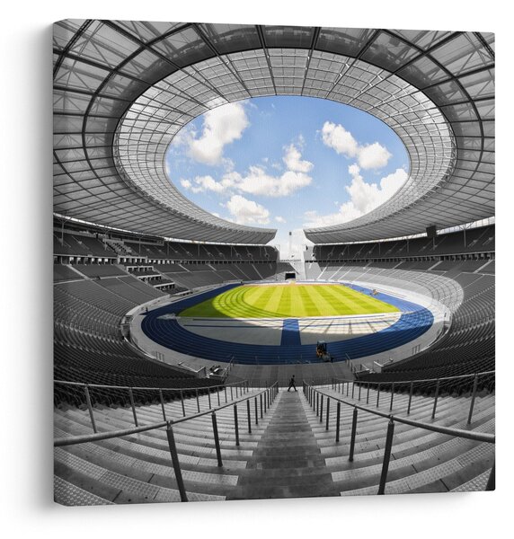 Obraz - fotbalový stadion (30x30 cm)