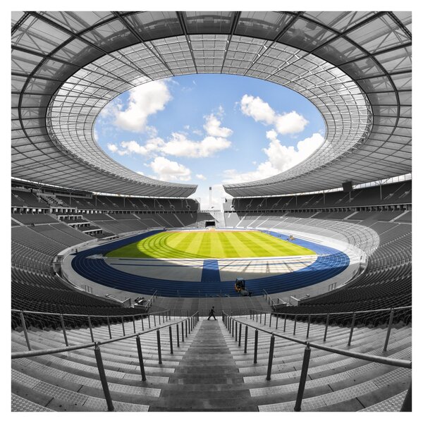 Obraz - fotbalový stadion (30x30 cm)
