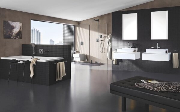 GROHE 23135AL0 - Umyvadlová baterie EUROCUBE velikost L grafit