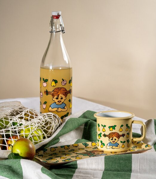 Muurla Skleněná lahev Pippi Fruits 1l