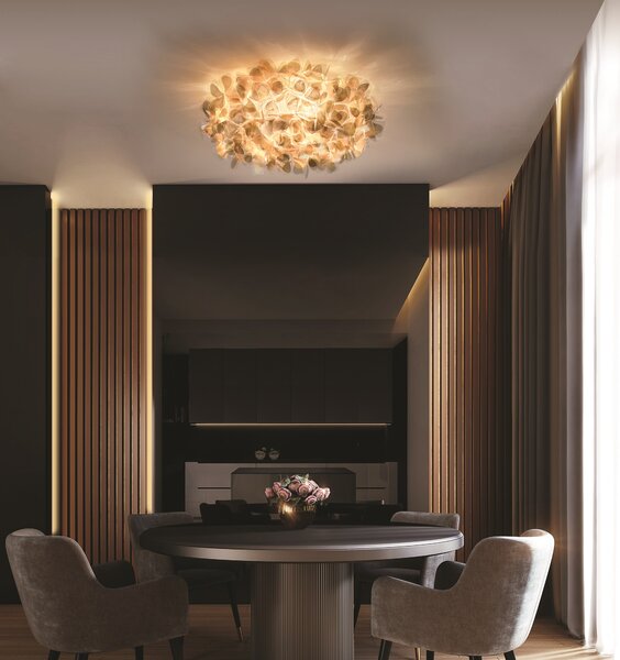 Slamp Clizia Mama Non Mama gold, designové svítidlo, 2x12W E27, prům. 53cm