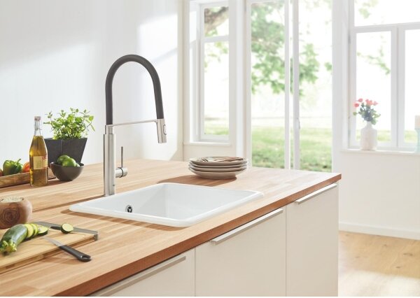 GROHE 31491DC0 - Dřezová baterie CONCETTO DN 15 nerez