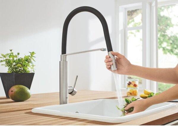 GROHE 31491DC0 - Dřezová baterie CONCETTO DN 15 nerez