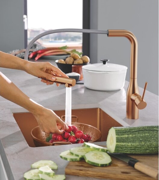 GROHE 30270DL0 - Dřezová baterie ESSENCE bronzová