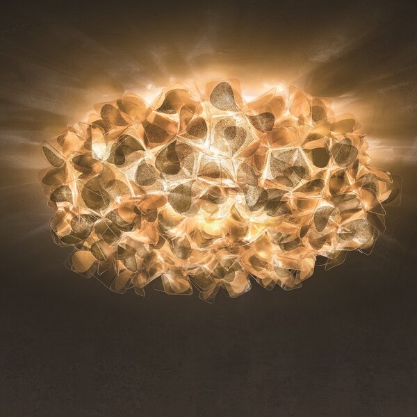 SLAMP CLICL00GNM00000000EU Clizia Mama Non Mama Gold Large, designové svítidlo, 3x12W E27, prům. 78cm