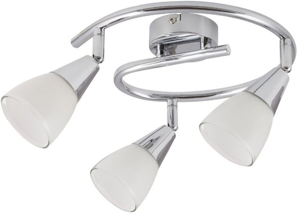 Rabalux Nicolette stropní světlo 3x40 W bílá-chrom 6769