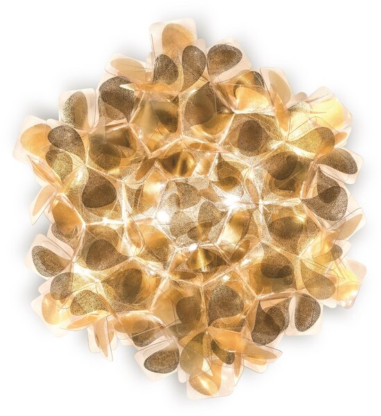 SLAMP CLICS00GNM00000000EU Clizia Mama Non Mama Gold Mini, designové svítidlo, 2x6W E14, prům. 32cm