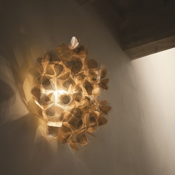 SLAMP CLICS00GNM00000000EU Clizia Mama Non Mama Gold Mini, designové svítidlo, 2x6W E14, prům. 32cm