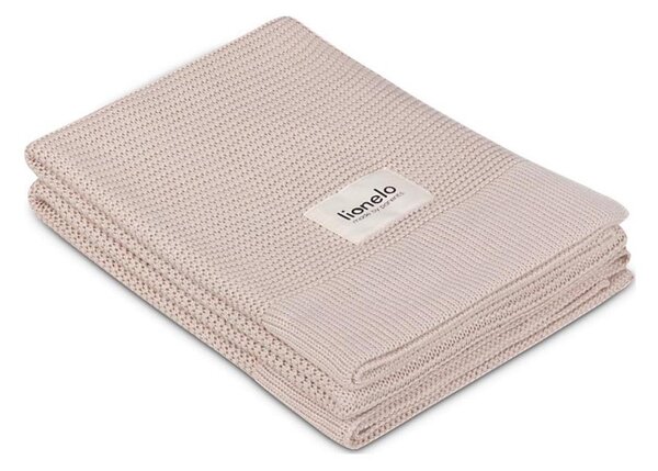 Lionelo - Dětská deka BAMBOO BLANKET 75x100 cm Beige Sand