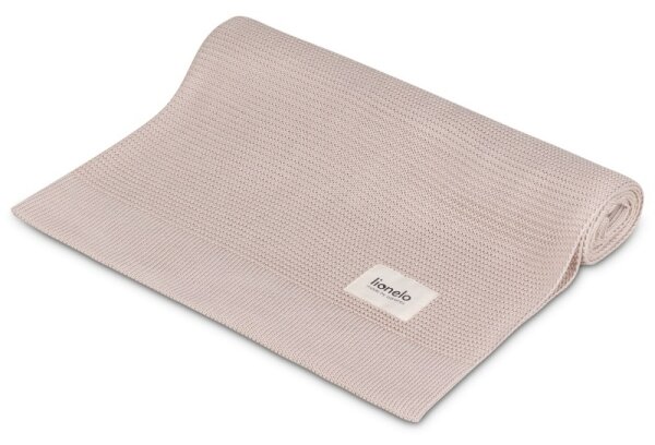 Lionelo - Dětská deka BAMBOO BLANKET 75x100 cm Beige Sand