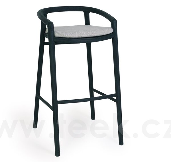 Manutti Teakové vyšší barové křeslo Solid, Manutti, teak, bez sedáku