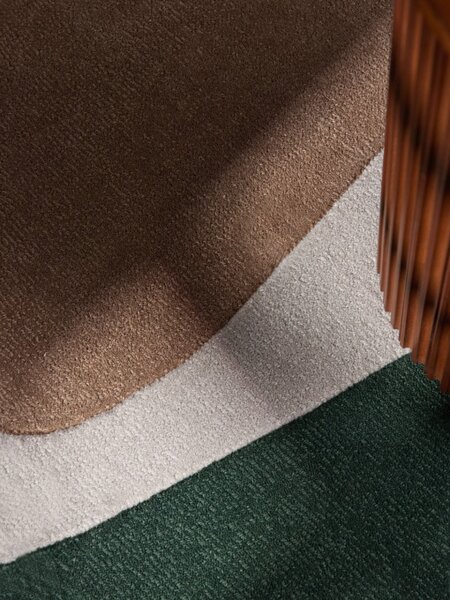 Koberec Ted Baker Hackney Clarissa růžový / zelený / béžový kruh