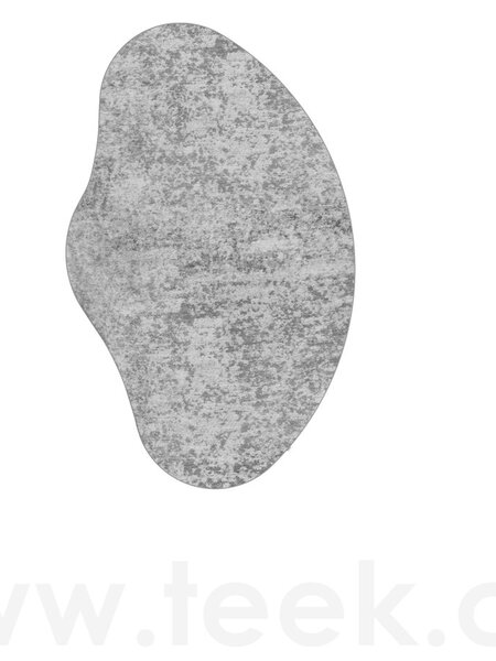 Manutti Venkovní koberec Nubo, Manutti, 223x137 cm, polyester, polypropylen, barva pepper