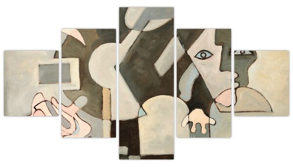 Obraz - Kubismus (125x70 cm)
