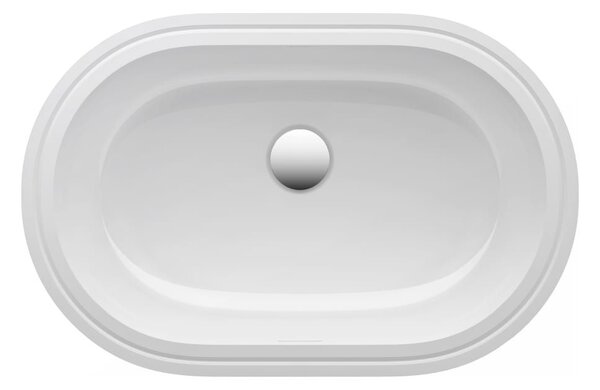 Laufen Savoy umyvadlo 51x31 cm oválné pod pult bílá lesk H8189460001091