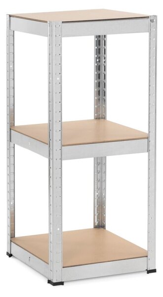 Kovový regál 180x40x40 cm 5 polic SPRINGOS HA5281 pozinkovaný