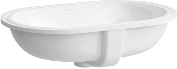 Laufen Savoy umyvadlo 51x31 cm oválné pod pult bílá lesk H8189460001091