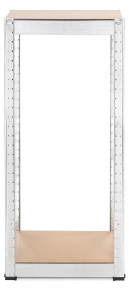 Kovový regál 180x40x40 cm 5 polic SPRINGOS HA5281 pozinkovaný