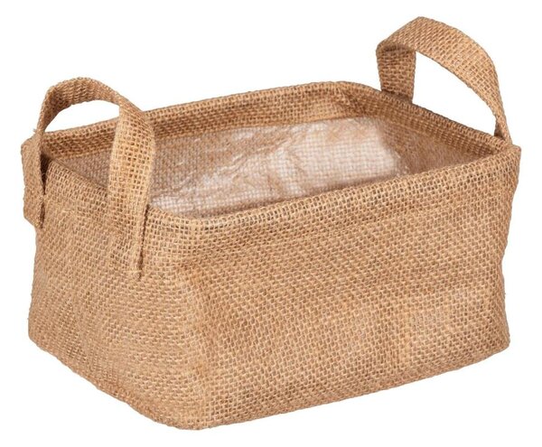 WENKO 64470100 - Koš JUNA 20x15 cm hnědá