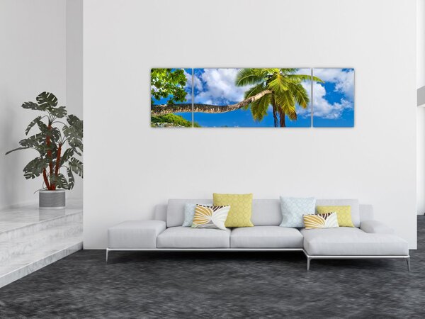 Obraz - Seychely (170x50 cm)