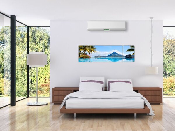 Obraz - Bora-Bora, Francouzská Polynésie (170x50 cm)