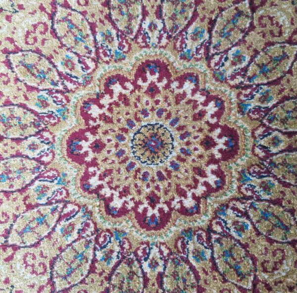 Koberec Exkluzivní Qum Silk 01 modrý