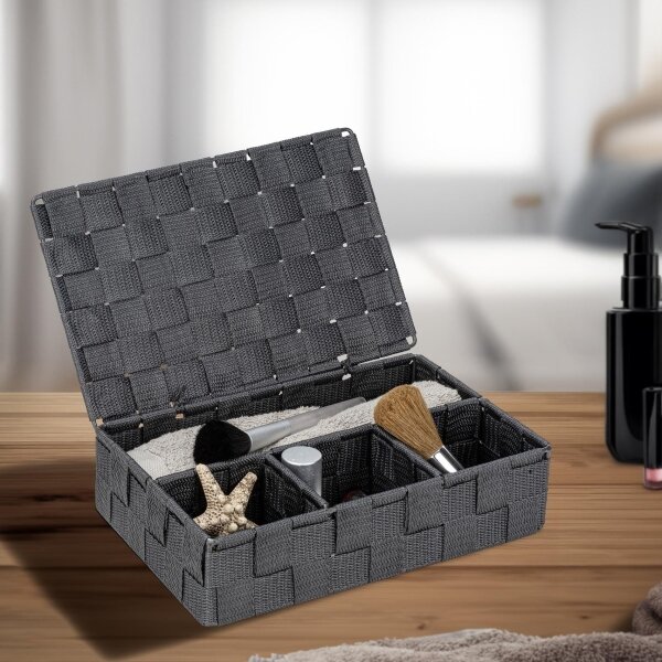 WENKO 24223100 - Koš ADRIA 26x17 cm šedá/antracit