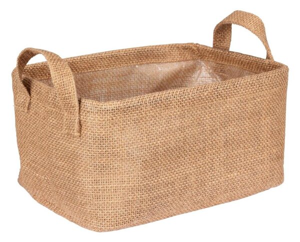 WENKO 64471100 - Koš JUNA 24x17 cm hnědá