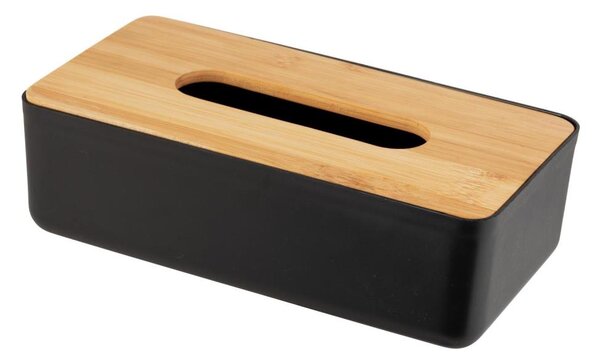 WENKO 25319100 - Kosmetický box ROTELLO 24x12,7 cm černá/hnědá
