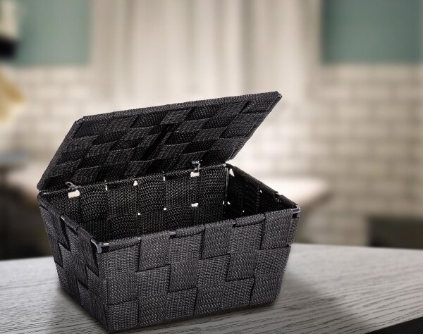 WENKO 22197100 - Koš ADRIA 19x14 cm černá