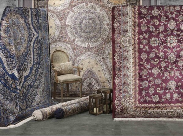 Koberec Exkluzivní Qum Silk 08 červený
