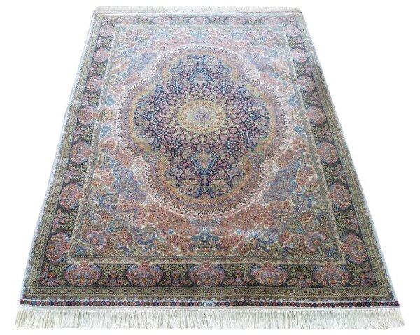 Koberec Exkluzivní Qum Silk 09 modrý