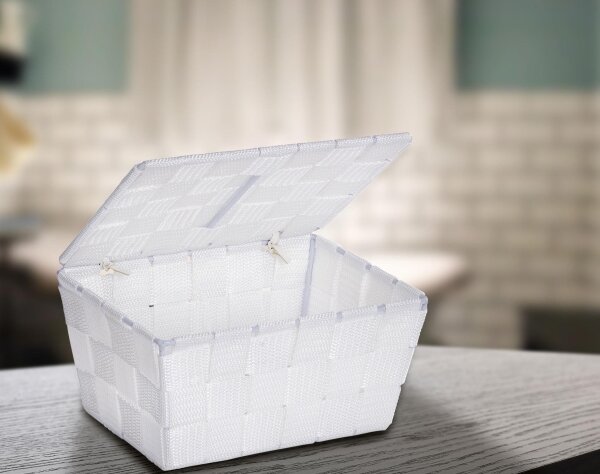 WENKO 22077100 - Koš ADRIA 19x14 cm bílá