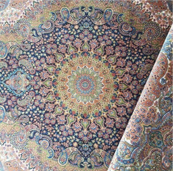 Koberec Exkluzivní Qum Silk 09 modrý