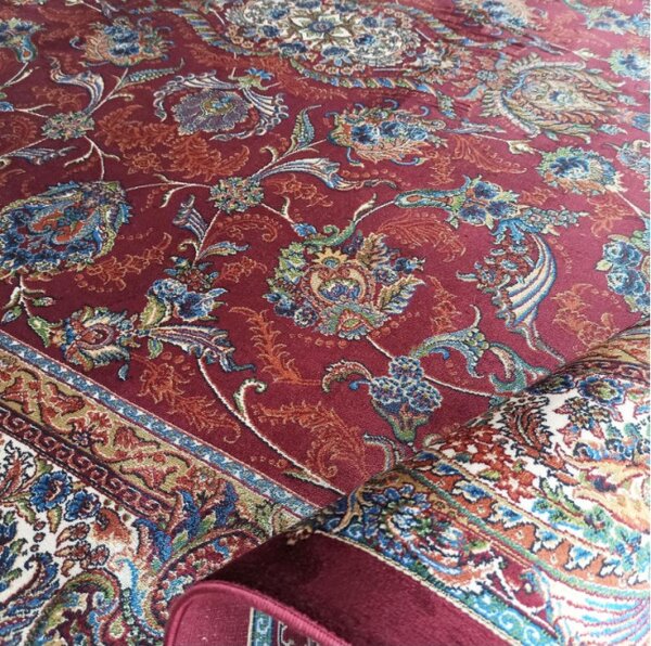 Koberec Exkluzivní Qum Silk 08 červený