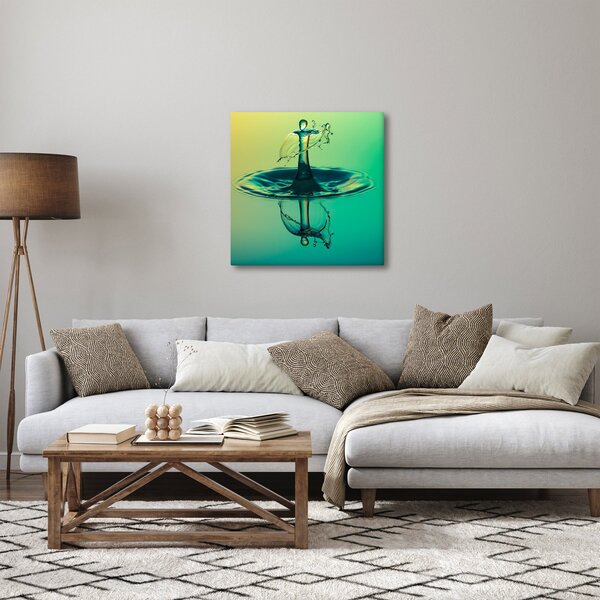 Obraz kapky vody (30x30 cm)