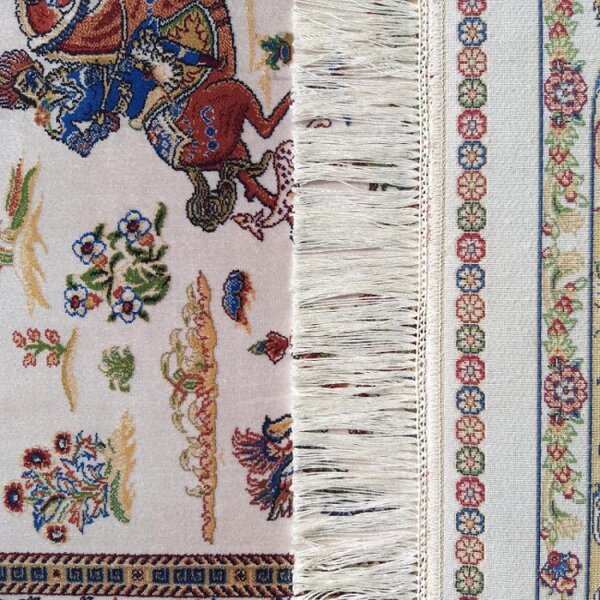 Koberec Exkluzivní Qum Silk 10 krémový