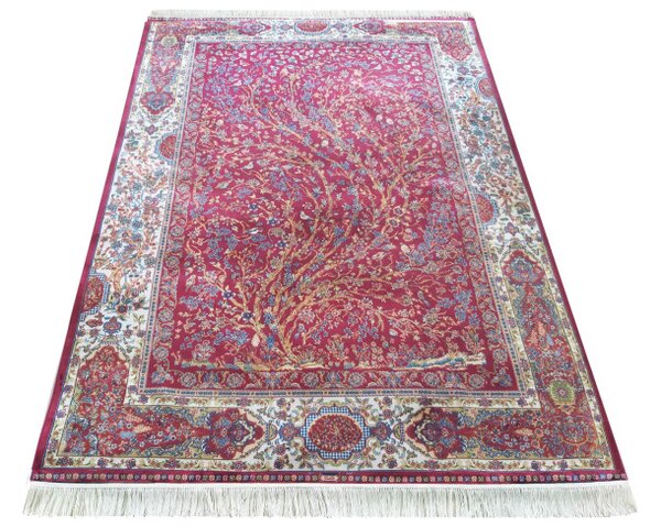 Koberec Exkluzivní Qum Silk 11 červený