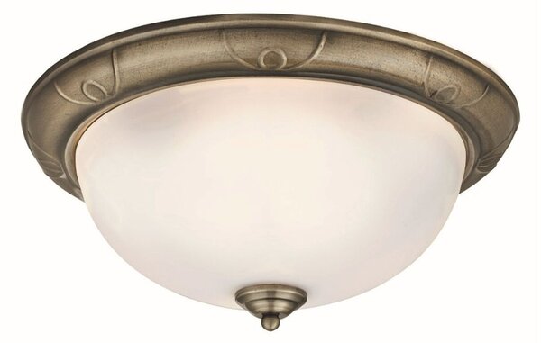 Searchlight 2139-38AB Flush stropní svítidlo mosaz antik