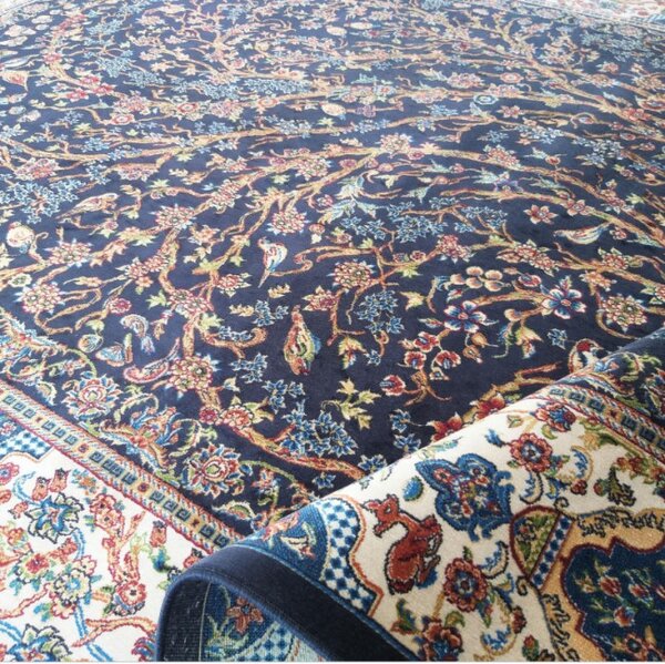 Koberec Exkluzivní Qum Silk 11 modrý