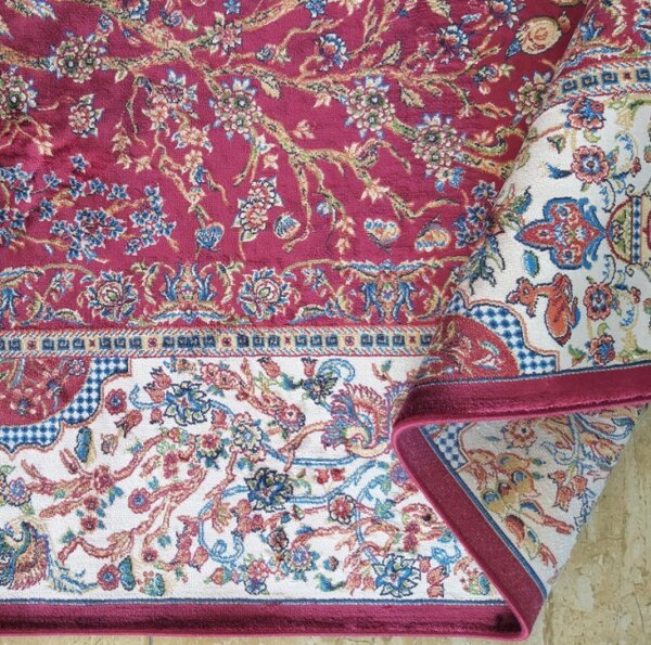 Koberec Exkluzivní Qum Silk 11 červený