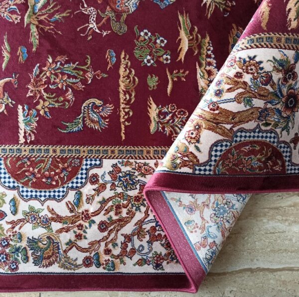 Koberec Exkluzivní Qum Silk 10 červený
