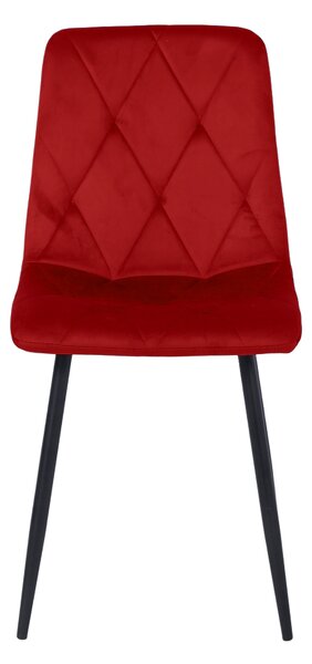 Jídelní židle MELITA červená