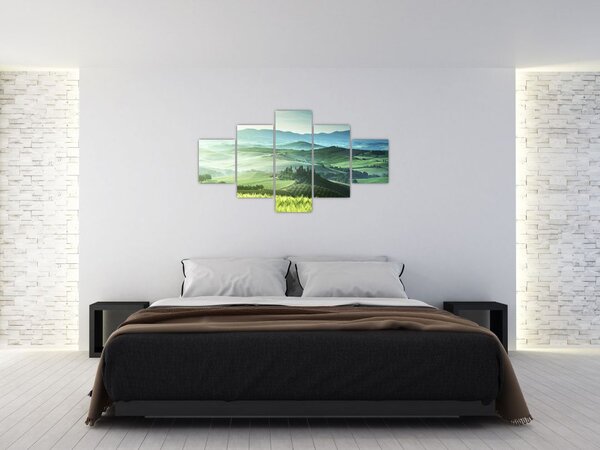 Obraz - Toskánsko, Itálie (125x70 cm)