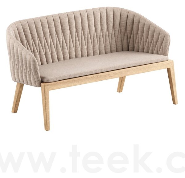 Royal Botania Rám pro lavici Calypso, Royal Botania, 134x72x72 cm, rám teak, bez sedáku a bez polstrování zádové opěrky