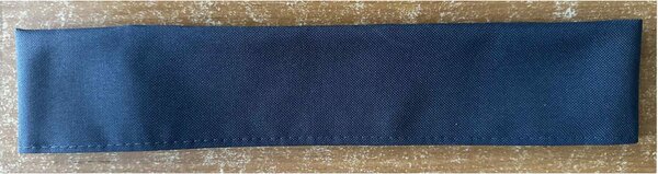Stuha pro upínání zahradních závěsů na suchý zip 70x6 cm Barva Grafitová